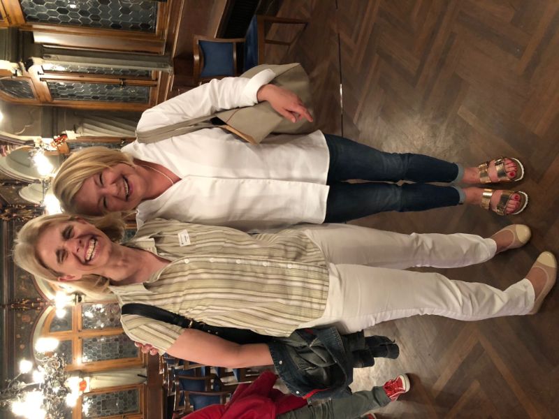 Kasia und Nicole Schuhe